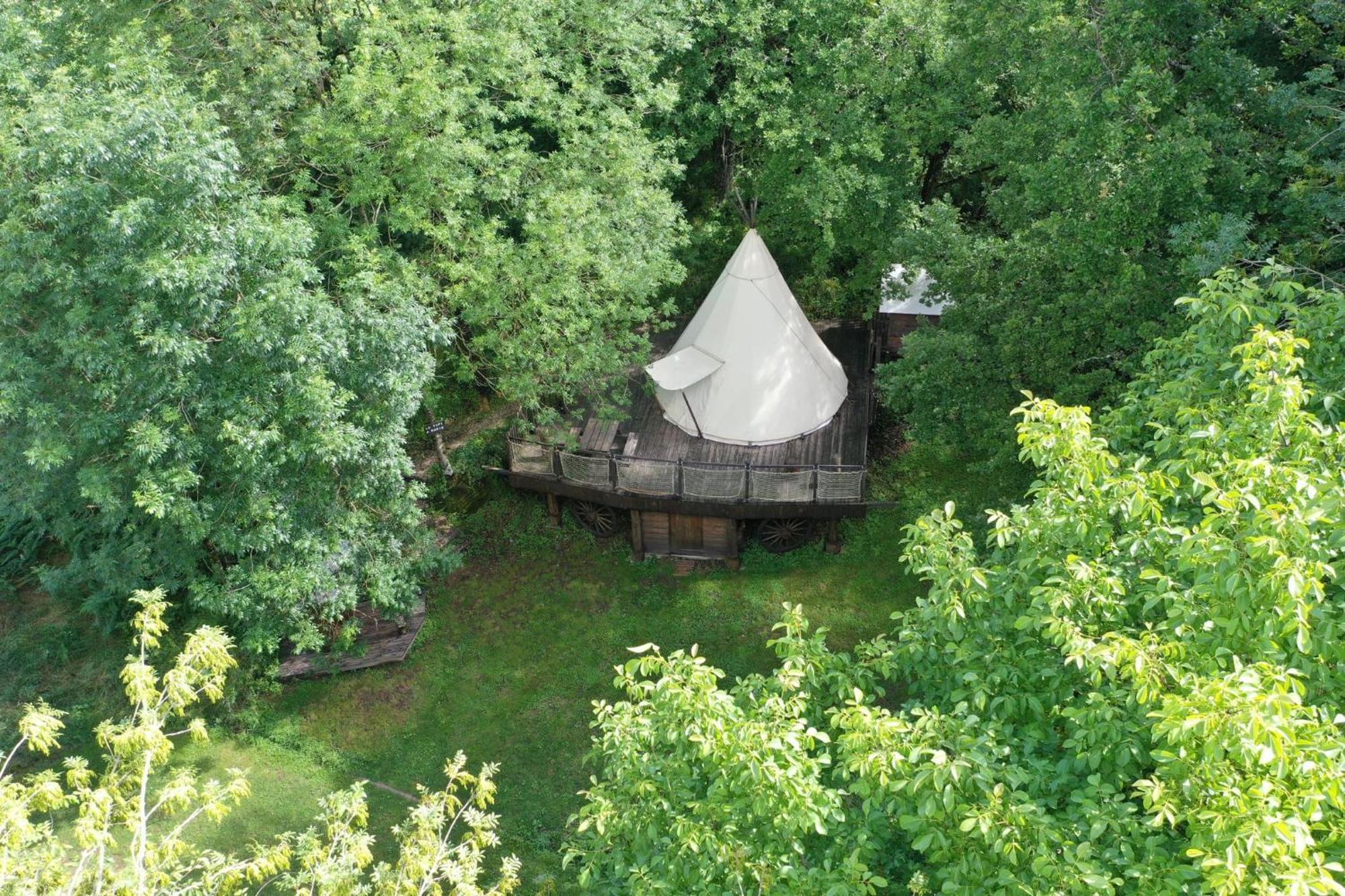 Hotel Le Tipi A Marie, Deconnectez- Vous !!! Cambounes Exteriér fotografie